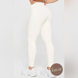 Women's Cream Leggings